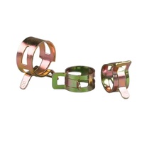 Collier de serrage rapide en acier inoxydable M6-M20 métrique à haute tension pour tuyau, connexion rapide pour conduite de carburant et d'eau automobile ISO9001