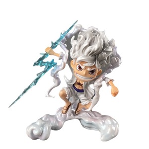 Figura Miniatura de Luffy de YNX Gear 5, Juguete de Dibujos Animados de PVC, Estatua de Anime, Decoración para Caja de PC, Regalo Coleccionable para Mayores de 14 Años - Product Image 5