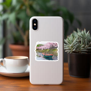 50 pièces dessin animé <span class=keywords><strong>japonais</strong></span> SAKURA Graffiti autocollants pour bagages téléphone décor <span class=keywords><strong>fleur</strong></span> de <span class=keywords><strong>cerisier</strong></span> Festival autocollant - Product Image 6