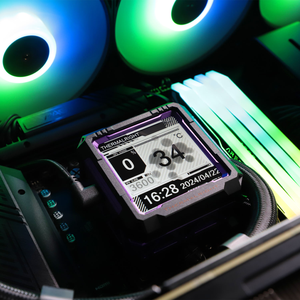 New Thermalright Frozen PRO 360 WHITE/BLACK ARGB with 2.73inch IPS Screen <b>for</b> LGA 1700/1851/2011/2066 AM4/AM5 Cpu Cooler - Product Image 4