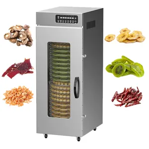 UCK Segmented temperature control rotary drying beef jerky dryer vegetables dehydrating dryer machine