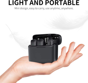 Không Dây J13 Lavalier <span class=keywords><strong>Microphone</strong></span> Loại C Tiếng Ồn Hủy Bỏ Sạc Trường Hợp Đối Với iPhone <span class=keywords><strong>iPad</strong></span> 14 13 12 11 <span class=keywords><strong>Pro</strong></span> Max Cho Tik Tok Vlogs - Product Image 5