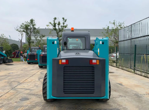 Track <span class=keywords><strong>Loader</strong></span> kompak Swl4538 <span class=keywords><strong>Bale</strong></span> Hugger tombak pengait garpu ember Tiller redder Mulcher tombak plat pemadat beban - Product Image 6