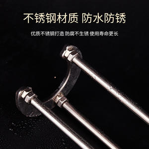 Robinet à support simple en acier inoxydable avec traitement de surface nano pour éviers de cuisine, lavabos et bacs à légumes - Product Image 5