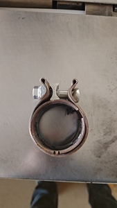 Stainless Steel Muffler <b>Clamp</b> Universal Exhaust Pipe Connector Mirror Polished Finish Heavy Duty <b>Clamp</b> <b>clamps</b> - Product Image 5