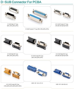 High Density D-SUB HDB 15 Pin Female <strong>Connector</strong> <strong>VGA</strong> 15 Pin Conector Solder Type D-sub Db 15 Pin Female <strong>Connector</strong> for Cable - Product Image 5