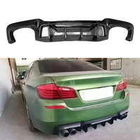 Diffuseur de lèvre de pare-chocs arrière en Fiber de carbone de Style R prix usine diffuseur arrière de voiture aileron arrière de lèvre de pare-chocs pour BMW série 5 F10