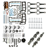 Kit de reconstrucción de reacondicionamiento de motor Linkteco, juego de pernos de junta de cabeza, Kit de árbol de levas apto para Dodge Chrysler Jeep 3,7 Cherokee Commander 02-10