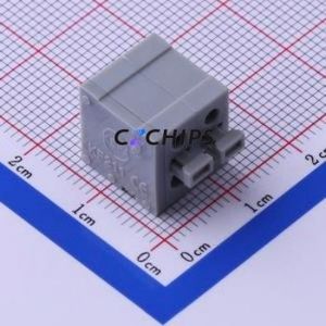 KF211V-5.0-2P Spring Terminal Block Through hole Component (THT),P=5mm Connector 5mm 2P 2 15A - Product Image 1