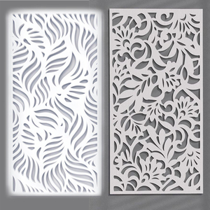 Decorative Partitions for Living Room Folding Room Divider <strong>Screen</strong> Stainless Steel Metal <strong>Screens</strong> - Product Image 1