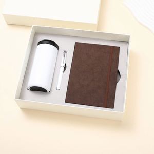 Set de Regalo Corporativo al por Mayor: Taza de Café Aislada, Bolígrafo Exclusivo, Banda Elástica, Cuaderno, Logotipo Personalizado, Caja de Regalo para Oficina - Product Image 4