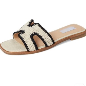 <span class=keywords><strong>Sandali</strong></span> piatti da <span class=keywords><strong>donna</strong></span> con punta quadrata e farfalla, modello 2025 di <span class=keywords><strong>tendenza</strong></span>, per donne e signore - Product Image 5