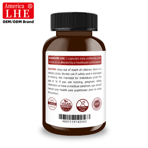 ผู้ผลิตอาหารเสริมไนตริกออกไซด์แบบขายส่ง พร้อมสารต้านอนุมูลอิสระเรสเวอราทรอลจากผลพลัม 60 แคปซูลไนตริกออกไซด์ - Product Image 6