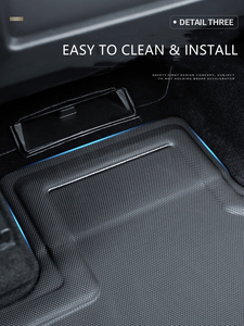 Todo <span class=keywords><strong>el</strong></span> <span class=keywords><strong>tiempo</strong></span> alfombras de piso Compatible con Tesla modelo 3 2022 - 2017 ajuste personalizado 3D piso camisas accesorios del Interior del coche - Product Image 4