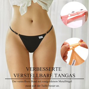 Perizoma da donna in cotone senza cuciture, sexy, con cinturino regolabile, taglie S-XL - Product Image 2