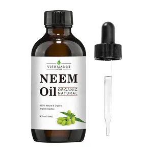 Huile essentielle de neem pure naturelle de haute qualité Huile de neem de marque privée 118ML