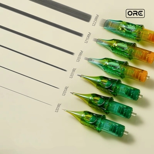 Aiguilles de cartouche de tatouage jetables professionnelles en gros <span class=keywords><strong>Ambition</strong></span> ORE 20PCS 1RL 3RL 5RL 7RL 9RL 11RL 14RL 5RM 7RM 9RM RL RM M1 - Product Image 1