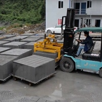 Ligne de production de briques en béton mousse CLC, blocs cellulaires légers auto-isolants, moteur PLC, automatisation complète, haute productivité