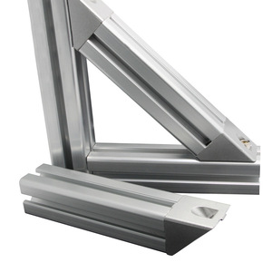 Aluminum Profile 45 Degree Corner Bracket 6000 Series Connectors For Industrial Applications - Product Image 2