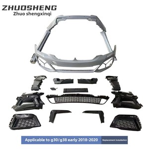 Kit d'habillage pour Série 5 (G30/G38) – Amélioration de l'ensemble pare-chocs avant et arrière pour la nouvelle Série 5 G30 au style G30 LCI MT - Product Image 3