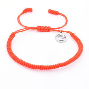 <span class=keywords><strong>Bracelet</strong></span> en <span class=keywords><strong>fil</strong></span> <span class=keywords><strong>de</strong></span> <span class=keywords><strong>soie</strong></span> simple fait à la main <span class=keywords><strong>Bracelet</strong></span> noeud <span class=keywords><strong>de</strong></span> couple rouge et noir - Product Image 3