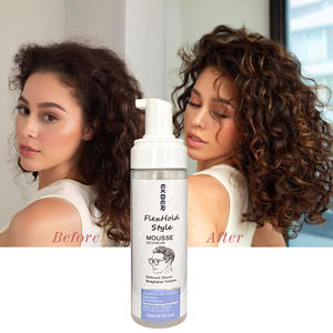 EKBER Moq Bajo Etiqueta Privada Personalizada Sin Residuos <span class=keywords><strong>Mousse</strong></span> de Rizos de Cabello Suave para Trenzas Espuma de Peinado <span class=keywords><strong>Extra</strong></span> Hold - Product Image 3