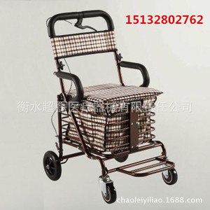 รถเข็นผู้สูงอายุ, สกู๊ตเตอร์เคลื่อนที่, รถเข็นพักผ่อน, รถเข็นซื้อของ, พับได้, มีแป้นเหยียบ, อเนกประสงค์และ - Product Image 3