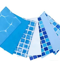 Liner de piscine en PVC PENNROOF durable, motif mosaïque, membrane imperméable, longueur 20 m, garantie 5 ans pour l'étanchéité des toits