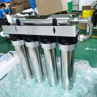 Purificateur d'eau alcaline ionisée portable Vamia à 5 étapes en acier inoxydable pour comptoir, avec fonction d'économie d'énergie, idéal pour l'extérieur et la maison