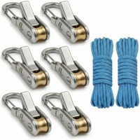 Accessoires de tensionnement de corde personnalisés, crochet en paracorde, outil de fixation de corde d'extérieur, nouvelle boucle de fixation de corde pratique pour le camping