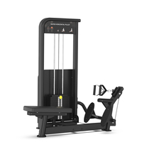 Nouvelle conception de machine à poulie horizontale assise à charge par broches, équipement de fitness commercial pour la force du dos et du haut du corps en salle de sport
