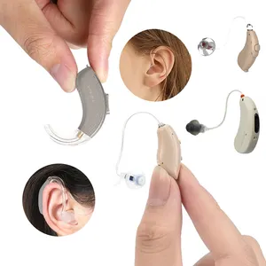Alat bantu dengar pengurang kebisingan tidak terlihat, alat bantu dengar profesional Bluetooth dapat diprogram layanan Memuaskan