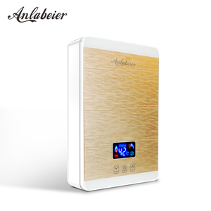 Chauffe-eau électrique instantané élégant 220V 6KW avec contrôle Wi-Fi, disponible en plusieurs couleurs, pour usage domestique et villas - Product Image 1