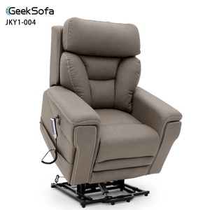 Geeksofa năm động cơ điện y tế nâng Riser ghế ngồi có thể ngả với tựa đầu điện & hỗ trợ thắt lưng cho người cao tuổi - Product Image 1
