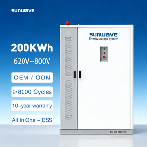 Sistema de Paneles Solares Comerciales Sunwave de 80kW/100kW, Inversor <span class=keywords><strong>Solar</strong></span> Híbrido con Almacenamiento de Batería <span class=keywords><strong>Solar</strong></span> C&I de 200kWh para Negocios - Product Image 3