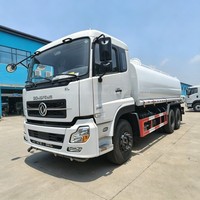 Camion-citerne à eau Dongfeng 6X4 de 20 000 litres, grande capacité, pour travaux d'assainissement, directement de l'usine