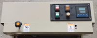 Machine de scellage à bande continue entièrement automatique électrique FR-900X pour films d'emballage plastique, haute efficacité, pour aliments et snacks quotidiens