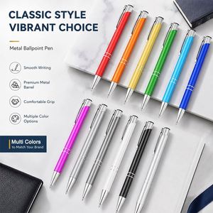 Wholesale Customizable Logo Metal Ball <b>Pen</b> Business Printing Company Brand Promotion Gift Custom Advertise Ballpoint <b>Pen</b> - Product Image 2