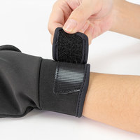Gants de photographie imperméables à doigts amovibles style hiver 2 pour la pêche sur glace, la moto, la course à pied, la prise de vue, le kayak