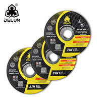 Disque abrasif de 4,5 pouces (115 mm) à dureté moyenne, qualité fine, pour métaux ferreux, support OEM, pour meuleuse d'angle