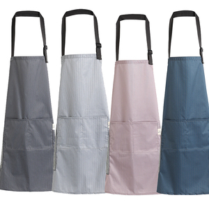 Có Thể Điều Chỉnh Không Tay Bib Mềm Đầu Bếp Tạp Dề Nhà Bếp Nấu Ăn Bib Với 2 Túi Cotton Linen Không Thấm Nước Cho Nam Giới Phụ Nữ Tái Sử Dụng - Product Image 6