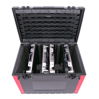 LOGO personalizado Pro Audio Video Accesorios Rack Case 2u 3u 4u 6u Plástico 19 pulgadas Flight Case