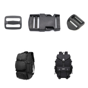 Plastic Bag Buckle Single Pull <b>Webbing</b> <b>Strap</b> Fastener 30mm For Backpack Waist Bag Accessories - Product Image 4