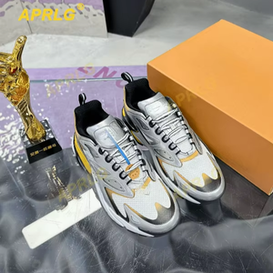 Chaussures de sport décontractées de luxe pour hommes et femmes, baskets de course souples en tissu mesh original à lacets, tendance - Product Image 2