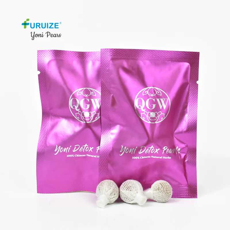 100% originale Yoni Detox Pearl erbe cinesi Yoni Pearls Clean Point tamponi produttore Womb Detox Pearls