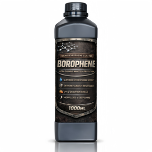 GRAPHONEXBOROPHENE Spray Protector Hidrofóbico para Autos - 1000ml, Duración de 10 Años, Repele el Agua y la Suciedad, Reduce la Frecuencia de Lavado - Product Image 1