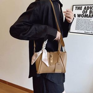 Bolso de mano tipo cubo de alta gama 2026, nuevo estilo coreano, PU suave con textura de lichi, gran capacidad, cierre magnético - Product Image 5