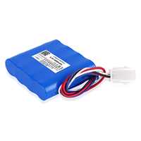 Paket Baterai Lithium Ion Kustom 6.4V 4Ah 25.6Wh Side-by-side dengan BMS untuk Kamera Keamanan, Perangkat Medis, Custom OEM ODM