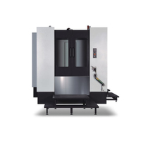 Centre d'usinage horizontal lourd avec ATC et table de travail à double échange, commande CNC FANUC 3 axes haute précision