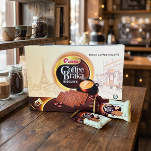 แครกเกอร์คู่กาแฟ 360 กรัม |   บิสกิตกาแฟกรอบพรีเมียม |   ผู้ผลิต OEM เวียดนาม |   บรรจุภัณฑ์สั่งทำขายส่งจำนวนมาก - Product Image 2